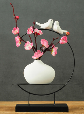 创意电视柜艺术摆件新中式