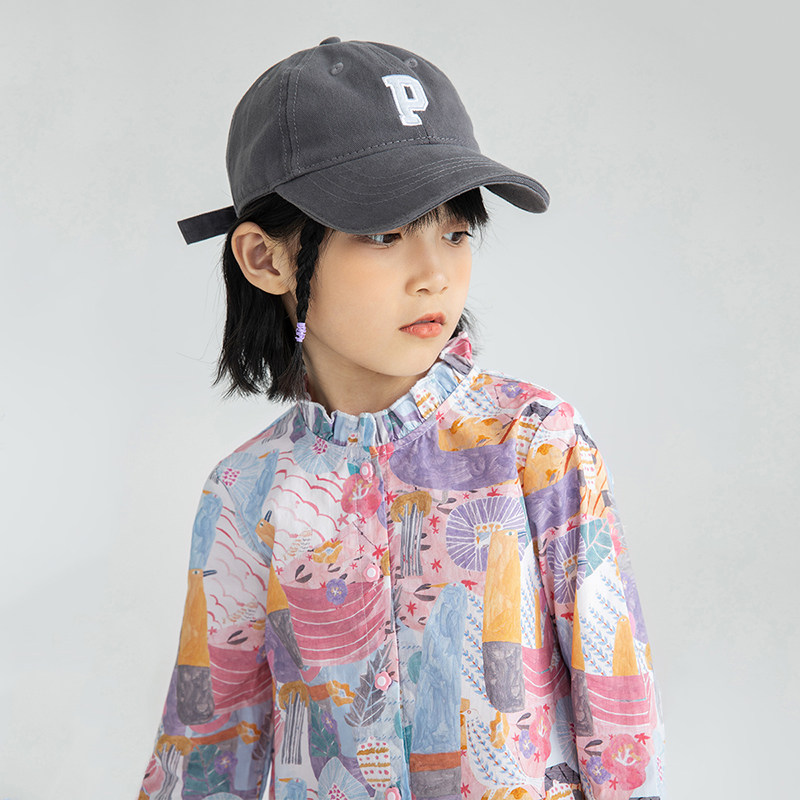 茵曼童装女童打底2022春装新款衬衫 茵曼致汇衬衫