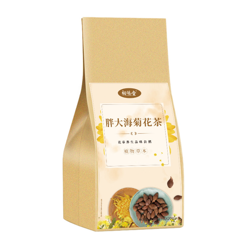 胖大海野菊花搭配橘皮2020菊花茶 初延堂养生茶