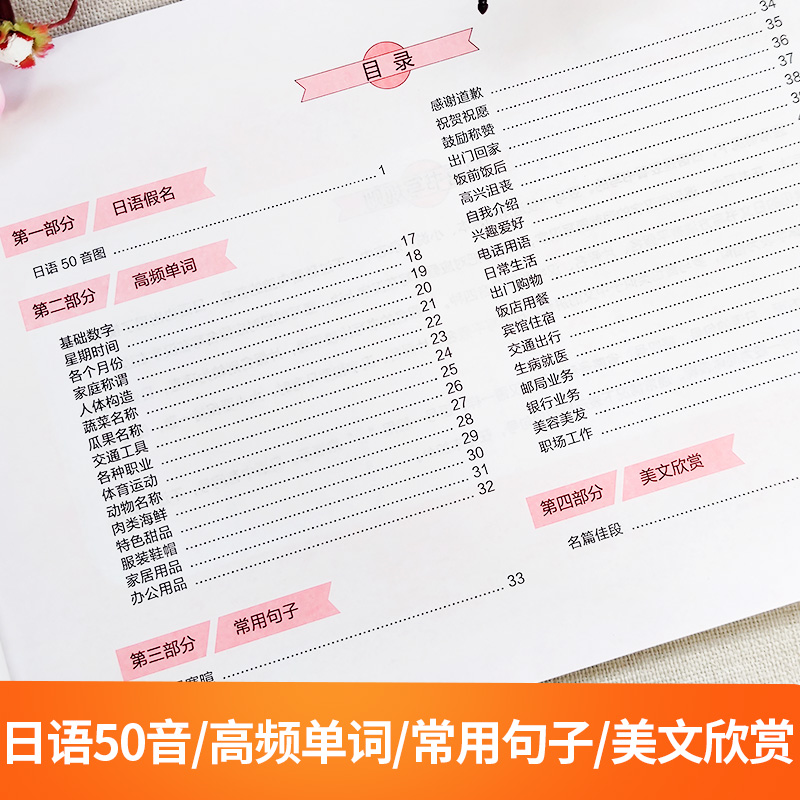 标准日语临摹字帖标准日语手写体字帖字母书写+常用词汇+实用单句+美文名篇，由浅入深、易学好用一本实用的日语手写体临摹字帖-图0