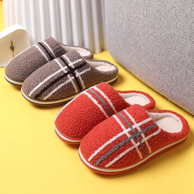 中大童棉拖鞋秋冬季室内家用男童亲子儿童防滑保暖女孩毛毛托拖鞋,淘宝优惠券,粉丝福利购,淘宝优惠卷