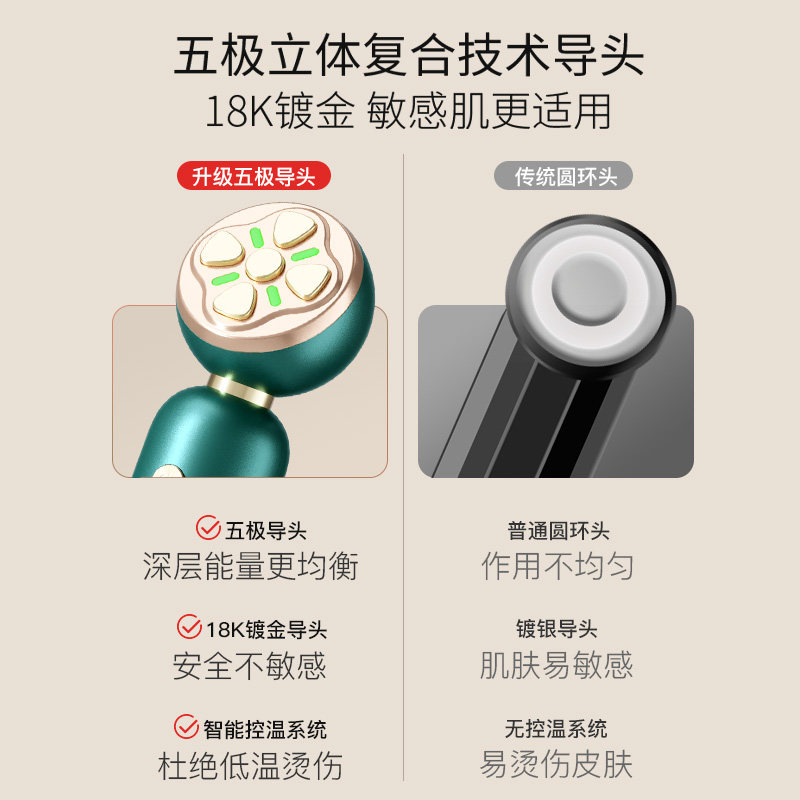 UBelle家用美容仪脸部提拉紧致淡纹神器面部毛孔清洁嫩肤按摩仪,淘宝优惠券,粉丝福利购,淘宝优惠卷