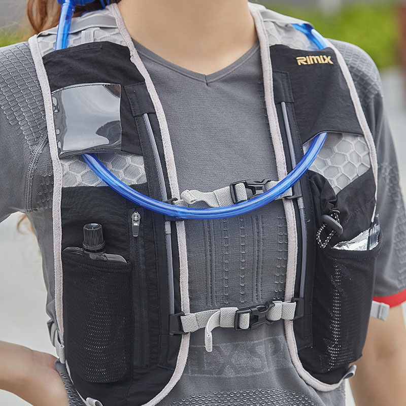 RIMIX跑步手机包运动速干透气支撑背心登山骑行马拉松手机包背包 - 图2