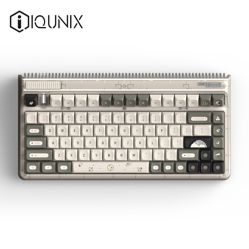 IQUNIX OG80漫游指南无线客制化机械键盘蓝牙电竞办公热插拔铝厂 - 图0