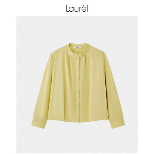 Laurel劳芮新款经典若芽绿户外穿搭弹力圆领外套女LWL352W01800 - 图2