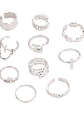 New combination hand jewelry European and American ring用品