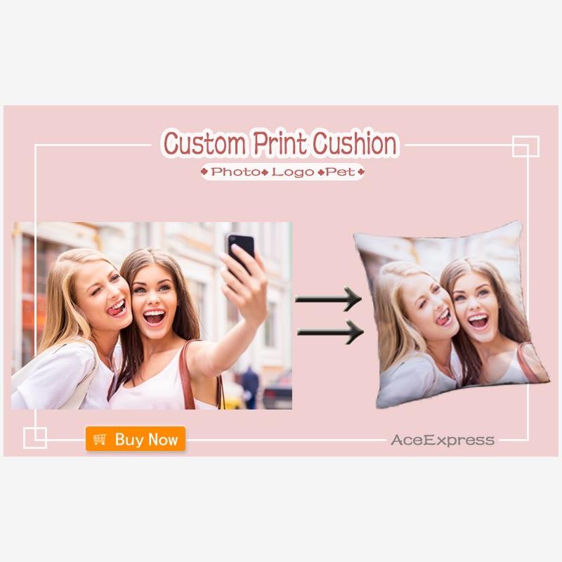 customized pillow inner+cover DIY birthday gift personalized - 图2