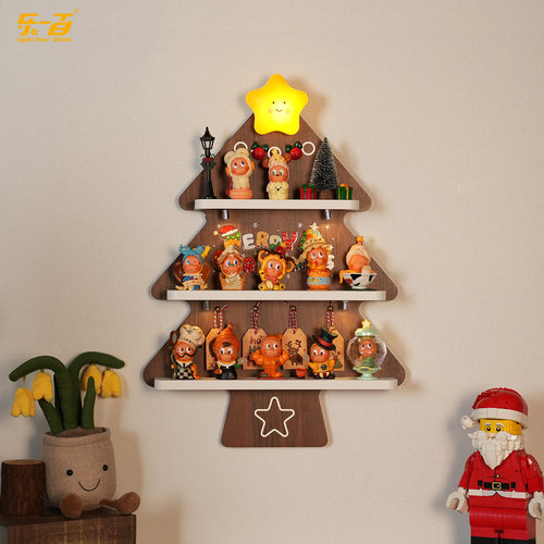 乐一百适用于泡泡玛特星星人LABUBU拉布布ZSIGA盲盒手办展示架 - 图2