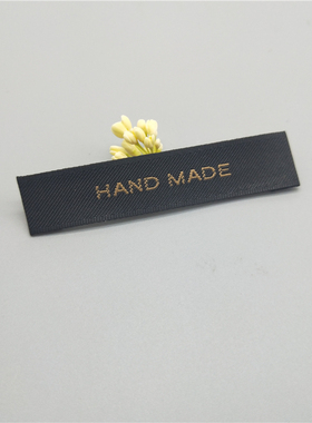 handmade大衣袖标外套领标定制