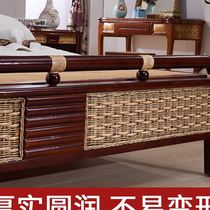 Rattan Rattan Bed 15 m 15 m 18M Double Man Bed Cane Woven Tenbed Southeast Asian Style Solid Wood Vines Furniture