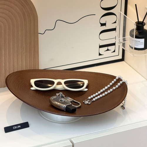 玄关收纳托盘入户门钥匙眼镜手表首饰项链置物架高级桌面家居好物 - 图3