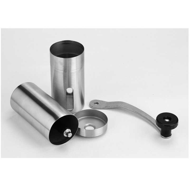 304不锈钢咖啡磨豆机 便携手动咖啡豆研磨机家用小型咖啡磨粉机 - 图1