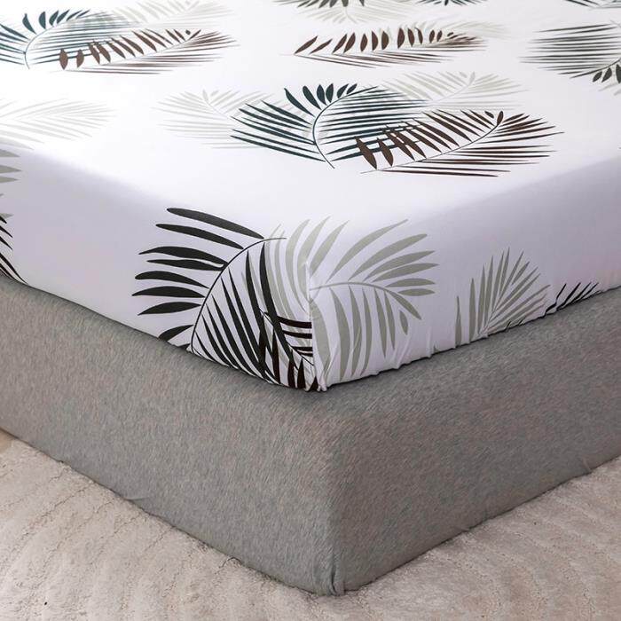 soft bed sheets fitted sheet mattress topper cover protector - 图3