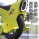 Outdoor parent-child unicycle with auxiliary wheels children's stroller