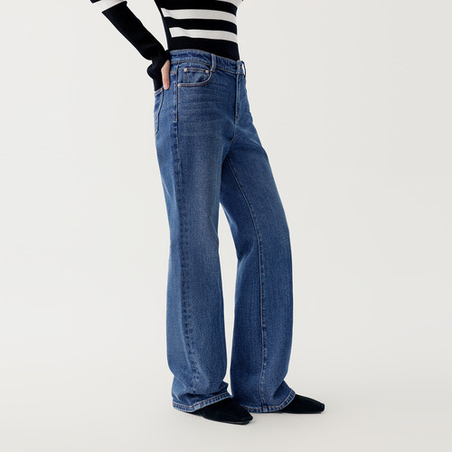 indicia标记商场同款2025秋冬季新款女装牛仔裤F2D5NK485F - 图0