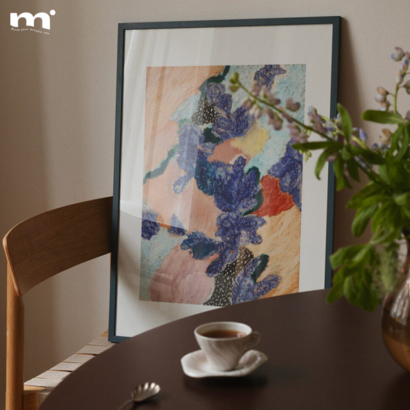 中古风客厅装饰画复古怀旧沙发背景墙大幅落地画抽象植物玄关挂画,淘宝优惠券,粉丝福利购,淘宝优惠卷