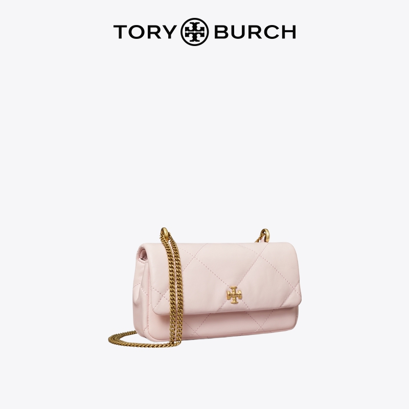 【刘雯同款】TORY BURCH 汤丽柏琦KIRA迷你菱格纹单肩包 154710 - 图0