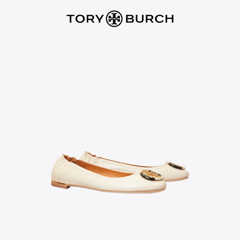 【线上专享】TORYBURCH汤丽柏琦MINNIE羊皮革芭蕾舞鞋女鞋 74062-图0