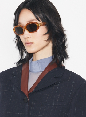 TORY BURCH 汤丽柏琦 ELEANOR 几何形太阳眼镜墨镜 TY7234U