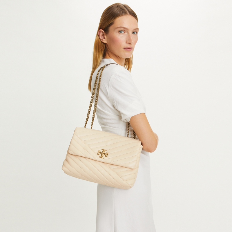 【抢先购】TORY BURCH 汤丽柏琦 KIRA中号斜挎单肩包 90446 - 图1