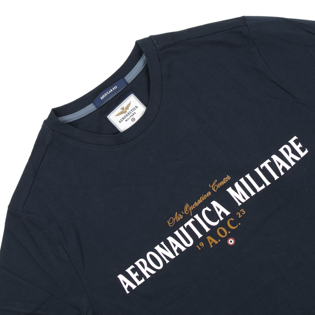 Aeronautica Militare AM 空军 男士休闲长袖T恤 232TS2187J538 - 图2