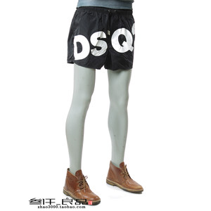 Dsquared2 D2 海外直邮 夏季 男士字母沙滩裤 短裤 D7B642360