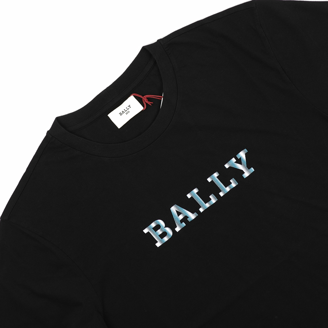 Bally/巴利海外直邮 男士时尚休闲潮流纯棉短袖T恤 MJE057 7S319 - 图2