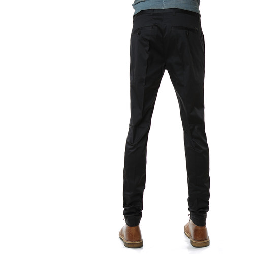 Armani/阿玛尼EA 海外直邮 男士黑色修身休闲裤长裤8N1P15 1NJ7Z - 图2