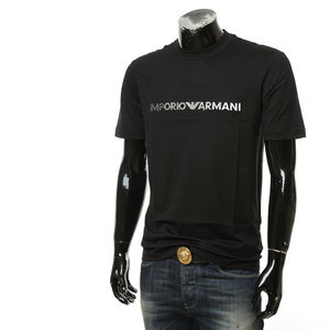 Armani/阿玛尼EA 男士时尚休闲百搭潮流纯棉短袖T恤3D1TG3 1JPZZ