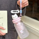 Constant Snowflake Straw Cup Tritan Water Cup Large Capacity