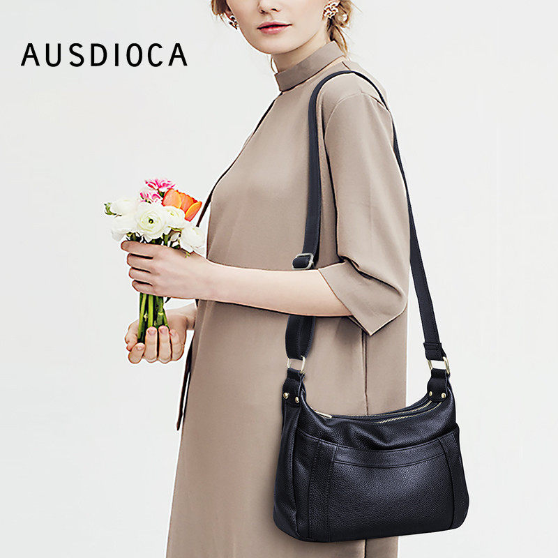 妈咪包女士2023新款软皮2022斜挎包 澳迪佳女士包袋
