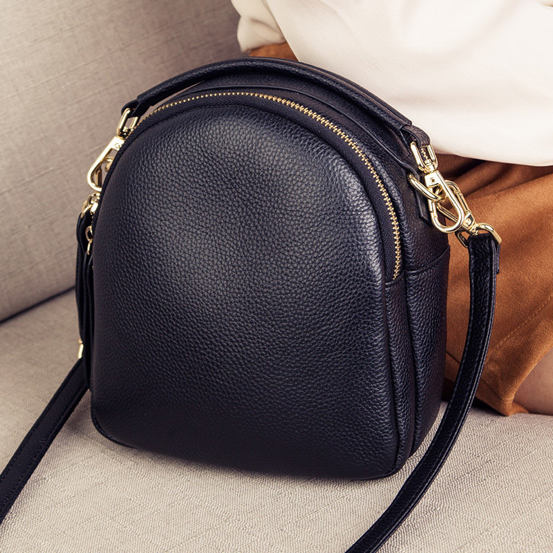 澳迪佳真皮女2020新款潮小水桶包包 澳迪佳女士包袋