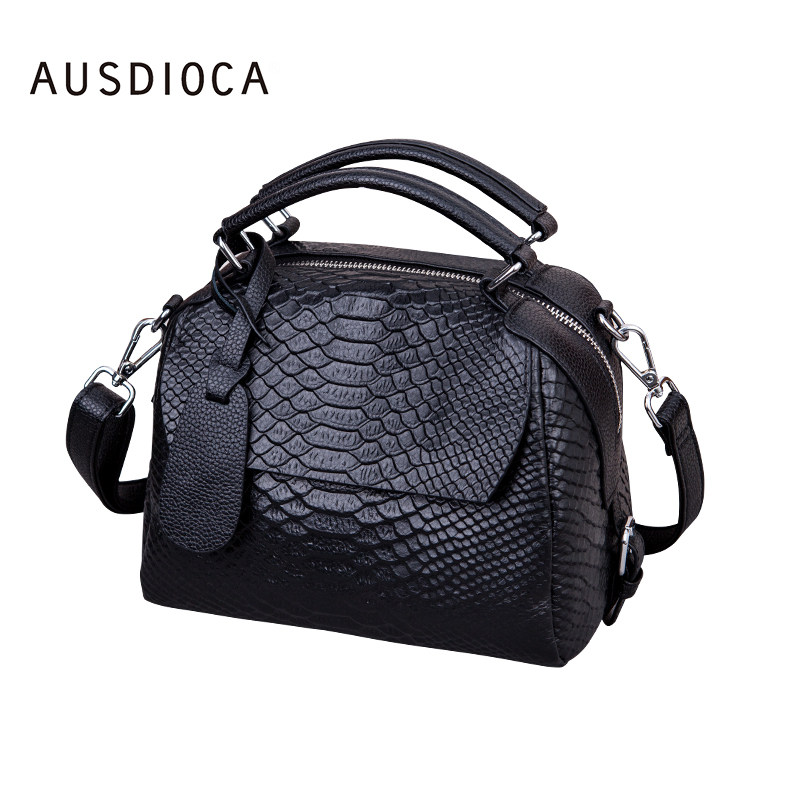 澳迪佳女士2023流行款软皮波士顿包 澳迪佳女士包袋