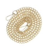 Сумка, цепь, аксессуары, ремешок для сумки, бретели, золотая черная цепочка, не выцветает