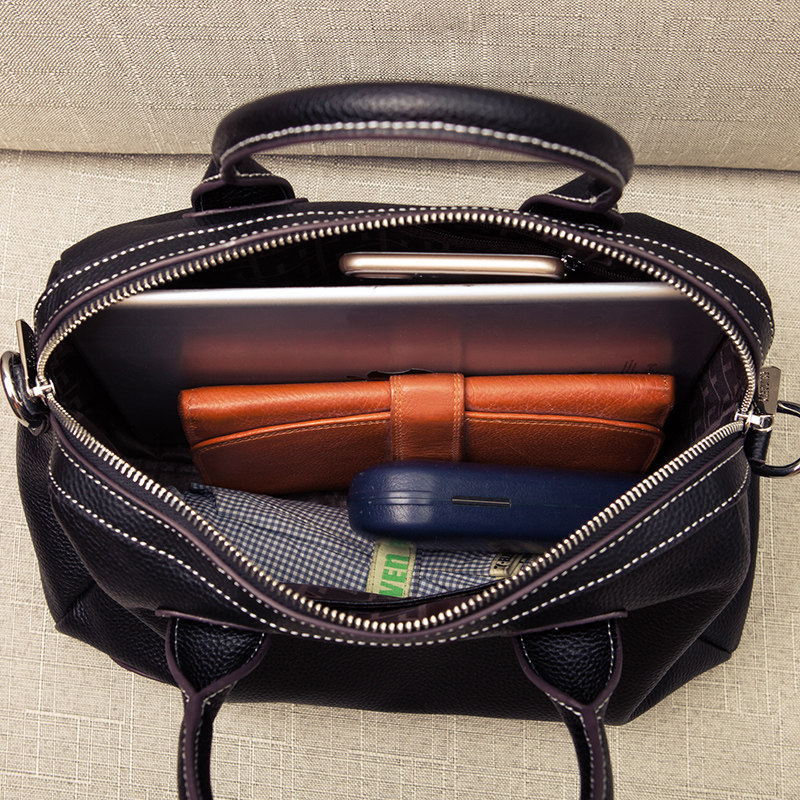 澳迪佳波士顿2020新款软皮女枕头包 澳迪佳女士包袋