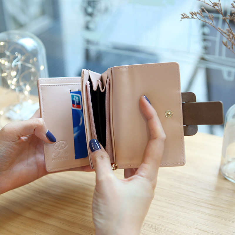 凡元素2020新款韩版女短款学生钱包 凡元素钱包