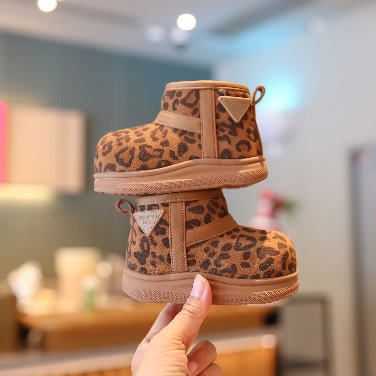 小步点儿童雪地靴冬季加绒加厚男宝宝鞋子软底防滑女童棉鞋婴儿鞋,淘宝优惠券,粉丝福利购,淘宝优惠卷