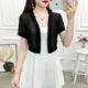 Shawl Summer Ice Silk Mesh Cardigan