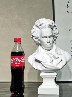 新年贝多芬大号人物头像雕塑摆件欧D式家居装饰书柜钢琴样板间艺