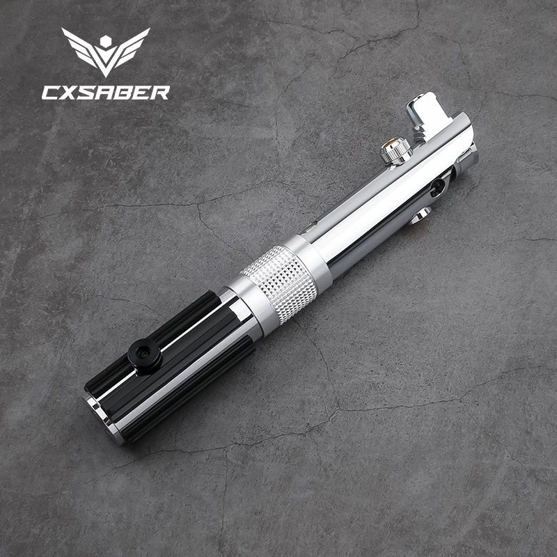 Полностью металлический световой меч CXSABER, рукоять, игрушка с лазером, Звёздные войны