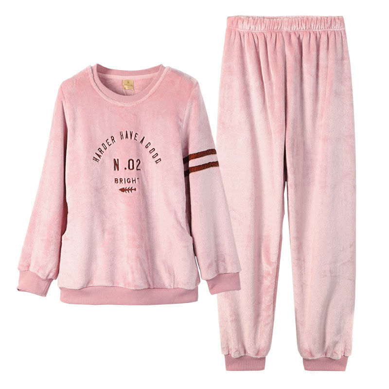 芬腾秋冬清仓情侣珊瑚绒男士睡衣 芬腾outlets店睡衣/家居服套装