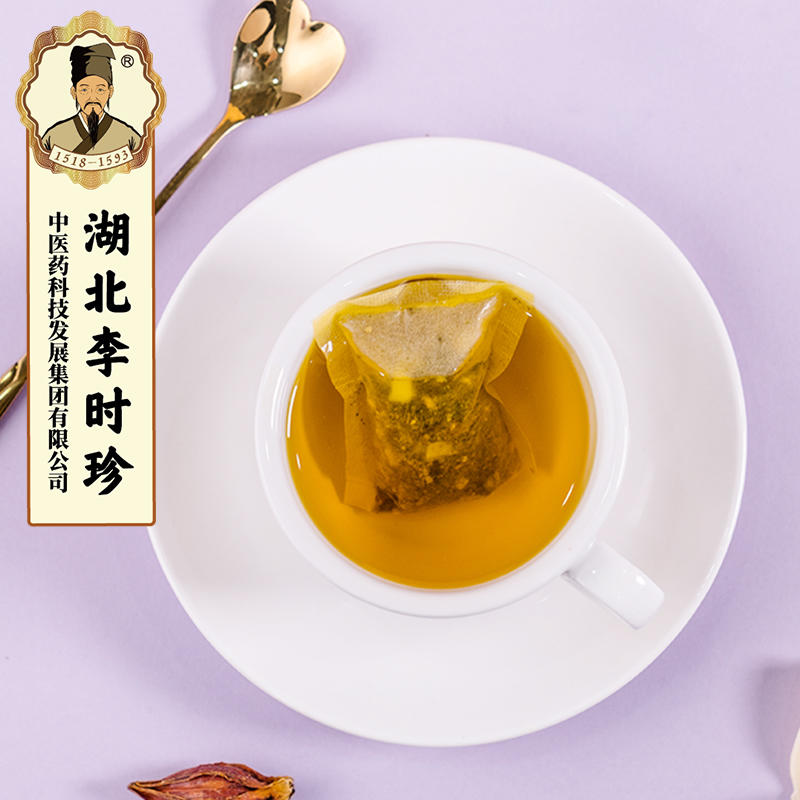 湖北李时珍菊苣葛根百合茶蒲公英白芷栀子袋泡茶蒲公英茶花茶