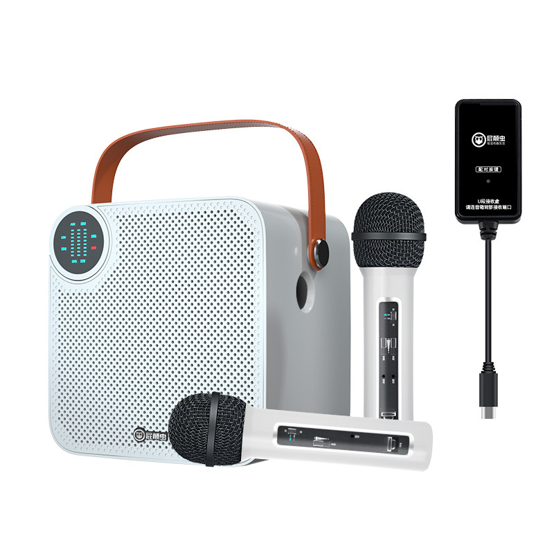 屁颠虫家庭ktv套装卡拉ok机音响 百商百创影音KTV/卡拉OK音箱
