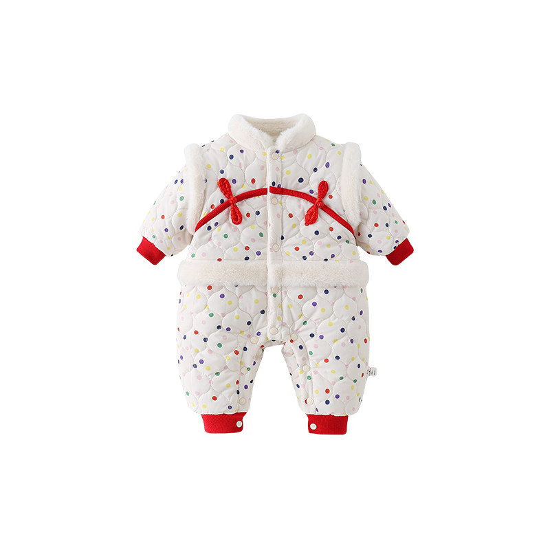 婴儿衣服冬季宝宝连体衣满月周岁爬爬服可爱超萌棉衣秋冬装外出服,淘宝优惠券,粉丝福利购,淘宝优惠卷