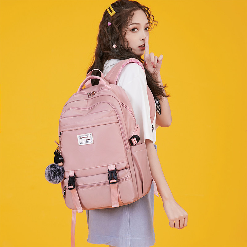 女大容量韩版高中学生初中生旅行包 亲蓓优双肩背包