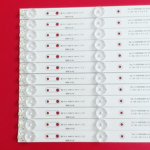 适用创维 55M6 55X5 K55J灯条YAL13-00635280-02 55D5-6-X2灯条 - 图0