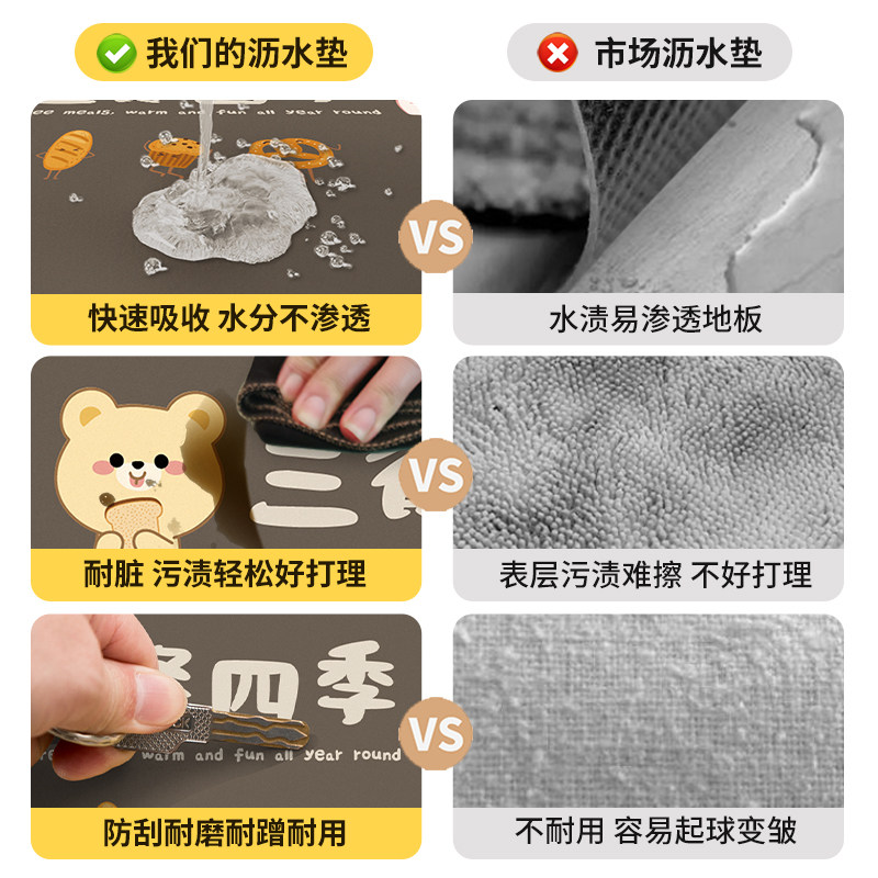 厨房防滑防油水龙头洗碗台面沥水垫硅藻泥吸水垫厨房专用隔热垫,淘宝优惠券,粉丝福利购,淘宝优惠卷