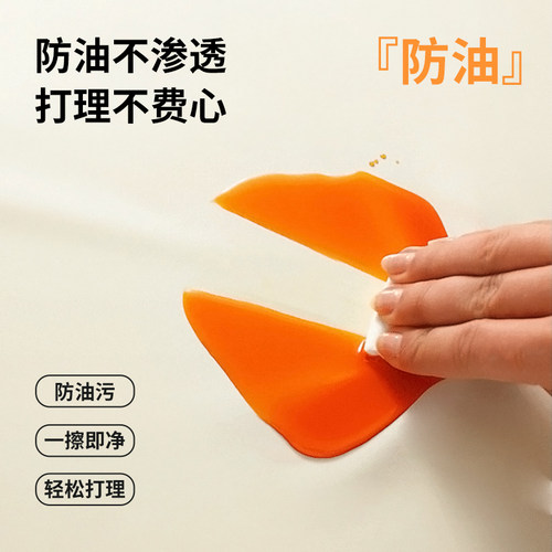 2025新款轻奢高级感小羊皮纯色桌布免洗防水防油茶几垫桌垫台面垫 - 图0