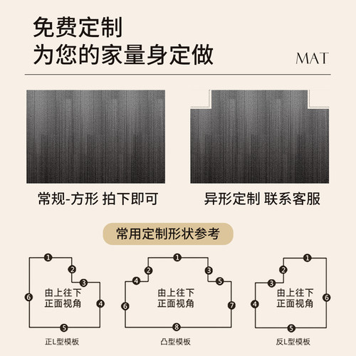 2025新款入户门地垫门垫进门门口防滑家用地毯玄关除尘脚垫耐脏垫 - 图2