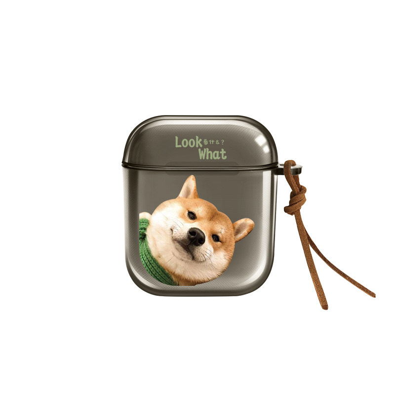 适用airpods4耳机保护套苹果无线蓝牙耳机壳airpodspro2代创意柴犬泰迪狗狗airpods3代透明软壳pro二代新三代,淘宝优惠券,粉丝福利购,淘宝优惠卷